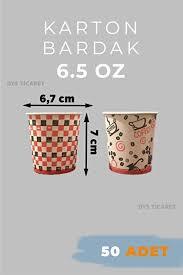 6.5 Oz Karton Bardak
